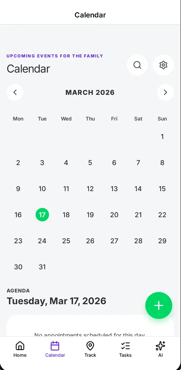 FamMedley family calendar